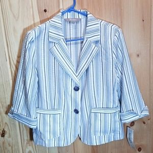 TanJay Jacket Top Petite NWT
